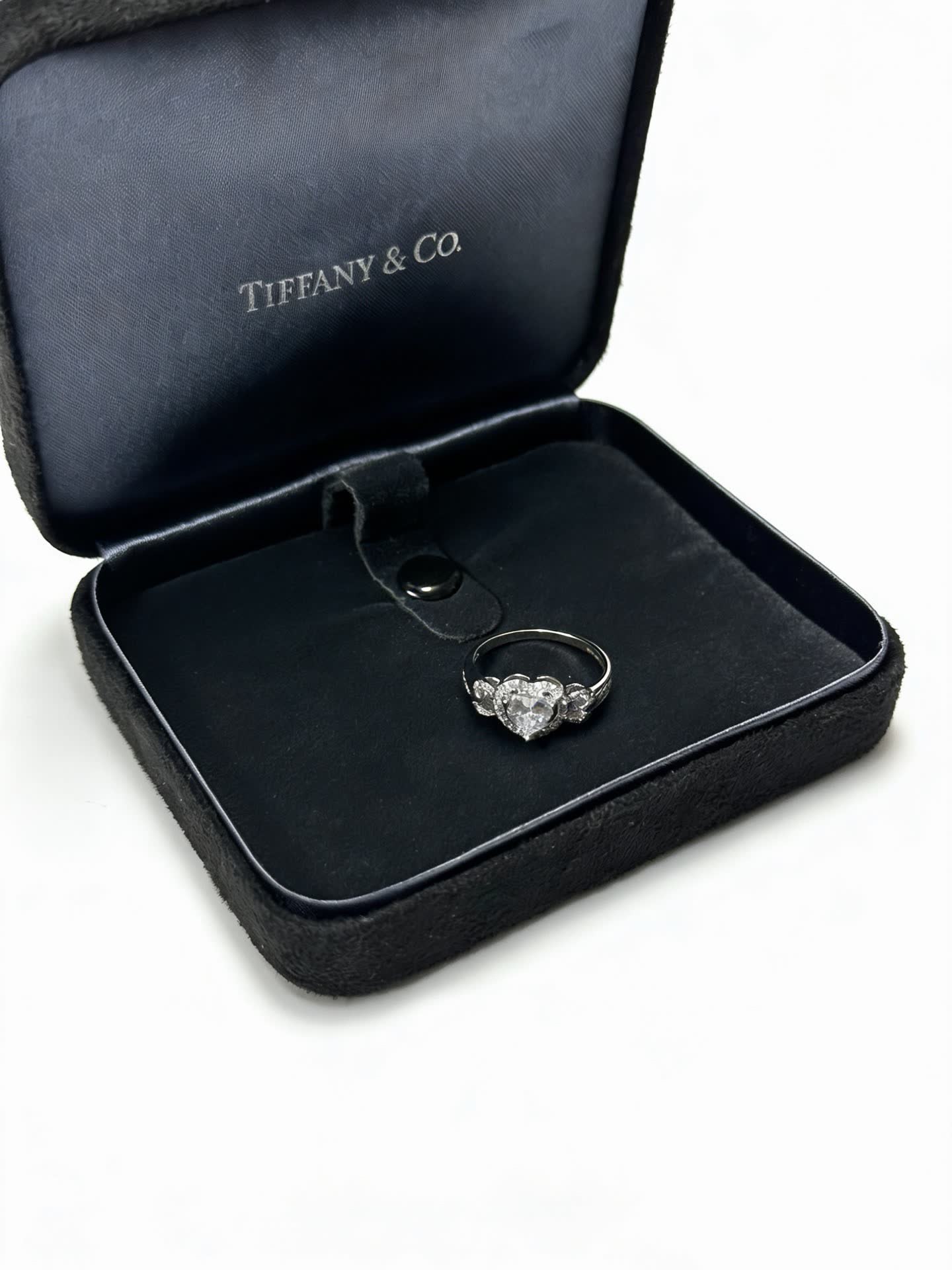 Tiffany & Co. Heart-Shaped Diamond Ring